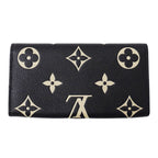 Louis Vuitton Wallet by Monogram Empreinte Portefeuille Sarah Noir Beige Black — view 2