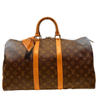 Louis Vuitton Keepall 45 Monogram Boston Bag Canvas