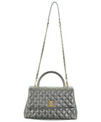 Chanel Shoulder Bag Silver — view 3