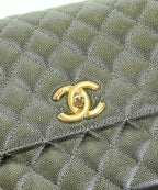 Chanel Shoulder Bag Silver — view 7