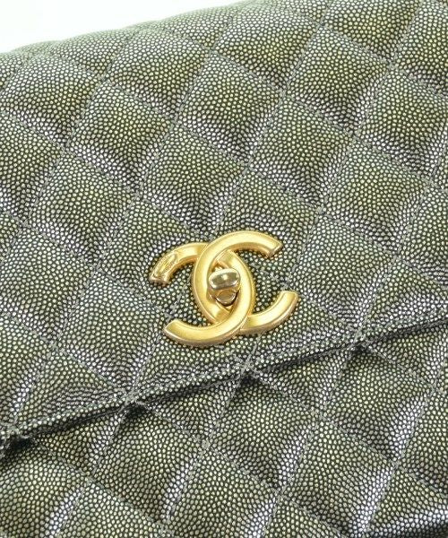 Chanel Shoulder Bag Silver — view 7