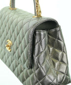 Chanel Shoulder Bag Silver — view 9