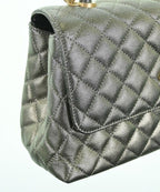 Chanel Shoulder Bag Silver — view 8