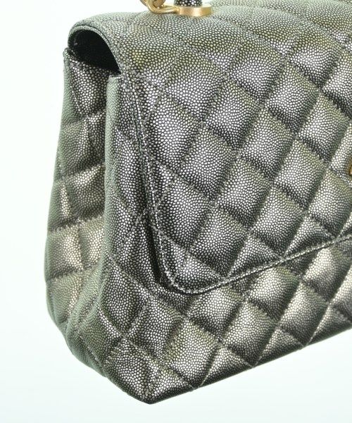 Chanel Shoulder Bag Silver — view 8