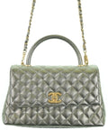 Chanel Shoulder Bag Silver