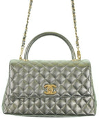 Chanel Shoulder Bag Silver