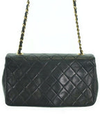Chanel Shoulder Bag Navy — view 2