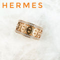 Hermes Chaine D'ancre Divine Diamond Pink Gold Ring