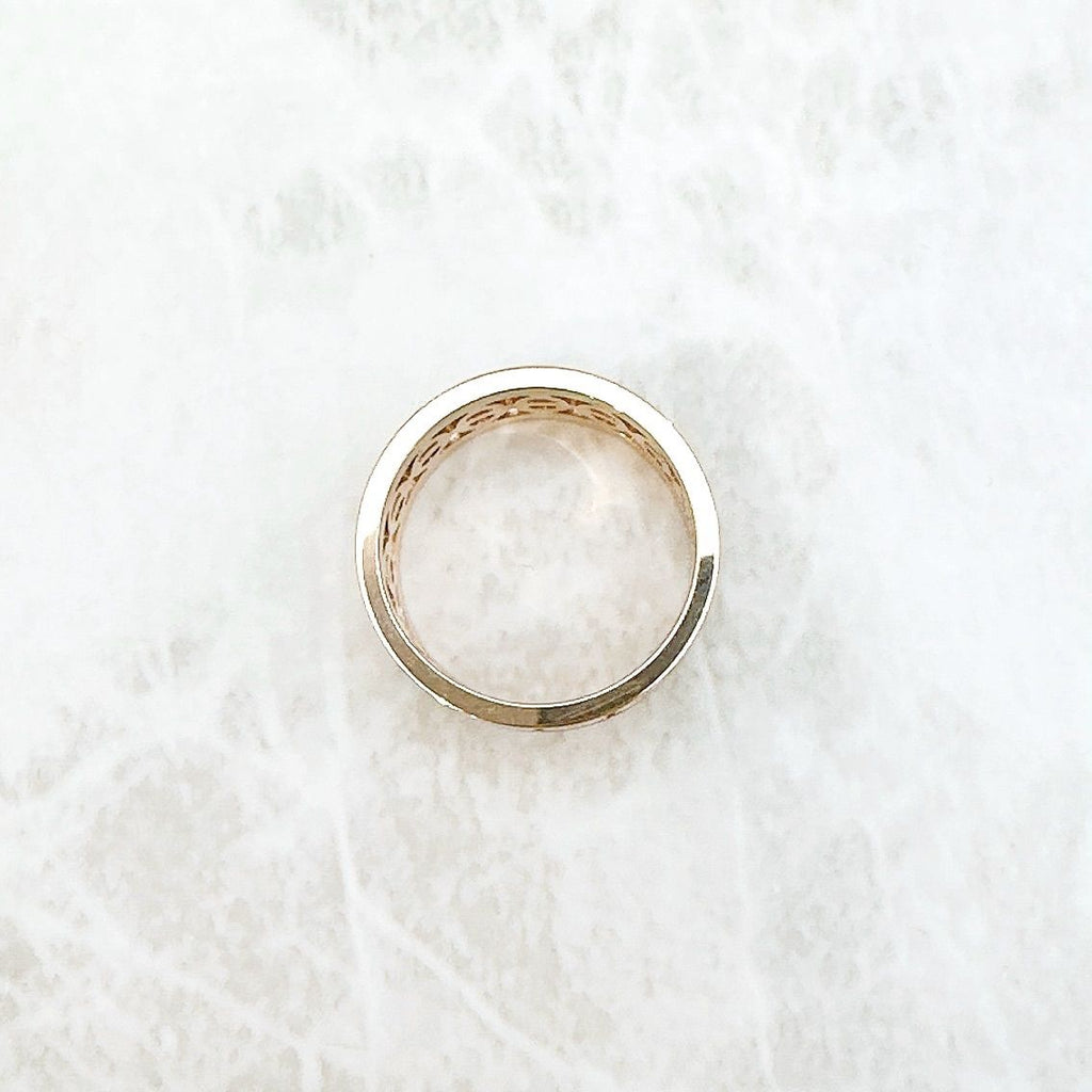 Hermes Chaine D'ancre Divine Diamond Pink Gold Ring