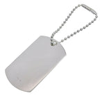 Gucci Dog Tag Charm 925 Sterling Silver Key Holder — view 2