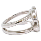 Chanel Rhinestone CC Logo Ring — view 4