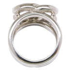 Chanel Rhinestone CC Logo Ring — view 5