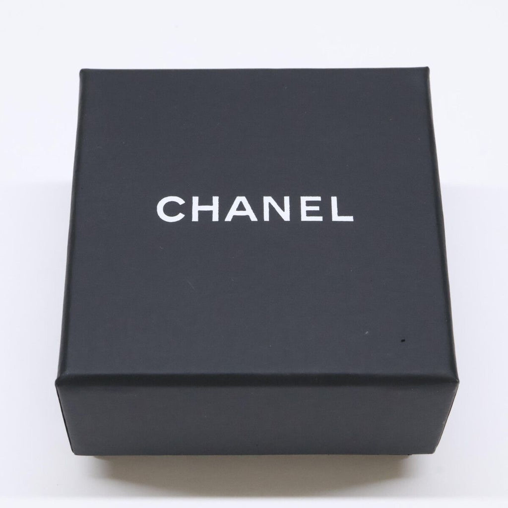 Chanel CC Logo Rhinestone Imitation Pearl Earring — view 7