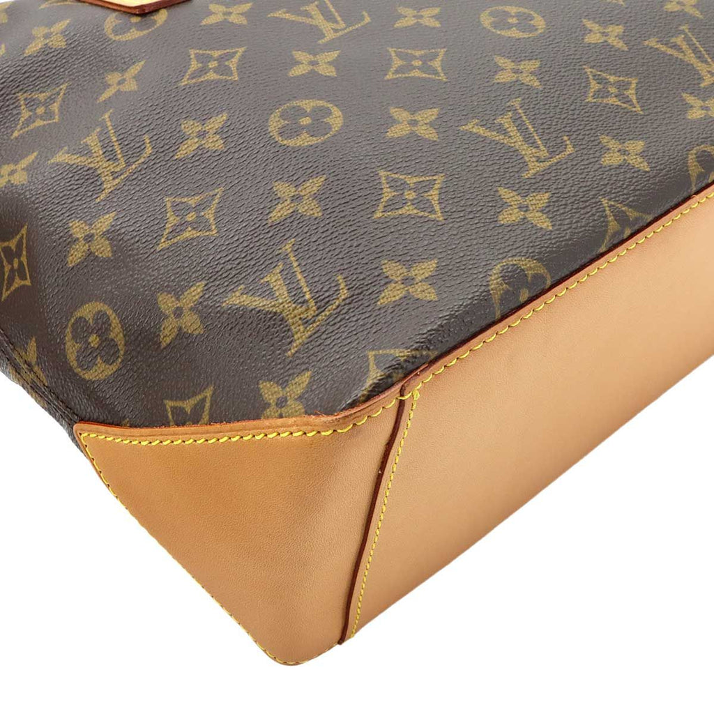 Louis Vuitton Monogram Cabas Piano Tote Brown Gold — view 8