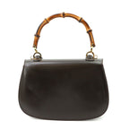 Gucci Bamb 2-Way Bag Leather Brown 000 Gold Vintage — view 3