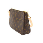 Louis Vuitton Monogram Pochette Hand Bag Brown — view 3