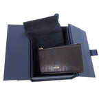 Dior Oblique Galaxy Leather Black Coin Case — view 2