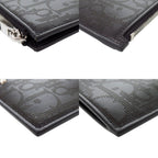 Dior Oblique Galaxy Leather Black Coin Case — view 4