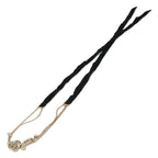 Chanel CC Logo Biju-&pearl Ribbon Choker Necklace — view 2