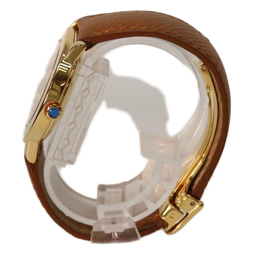 Cartier 925 Must Ducartier Ronde LM Vermeil Small Second Trinity — view 2