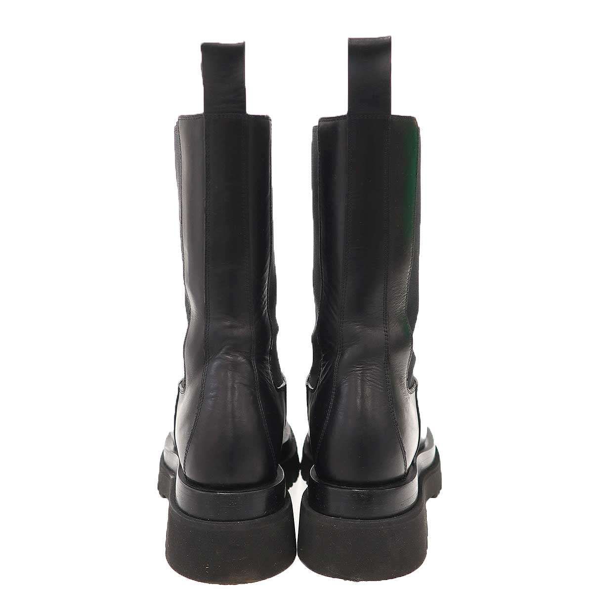 Bottega Veneta Lug Boots Long Black — view 3