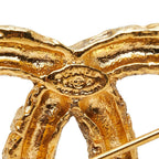 Chanel CC Logo Brooch 03 Gold Plated — view 5