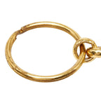 Chanel CC Logo Vintage Chain Key Holder Charm Gold Plated — view 3