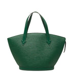 Louis Vuitton Epi Saint Jacques Handbag Borneo Green Leather