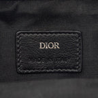 Dior Oblique Crossbody Shoulder Bag Phone Case Beige Gray Canvas Leather — view 5