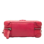 Chanel CC Logo Quilted Crossbody Chain Shoulder Bag Pink Lambskin — view 3