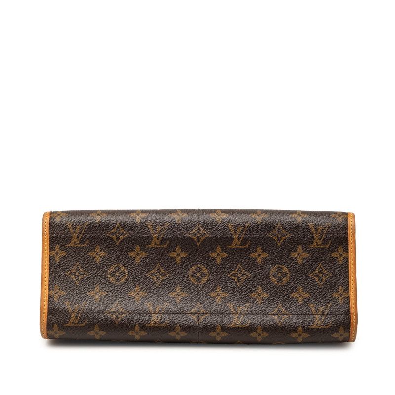 Louis Vuitton Monogram Popincourt Long Crossbody Shoulder Bag Brown Leather — view 3