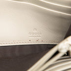 Gucci Micro Guccissima Wallet Ivory Leather — view 5