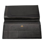 Hermes Billfold Black Leather 1- Wallet — view 4