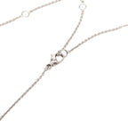 Chanel Coco Crush Quilted Necklace 18k White Gold — view 2