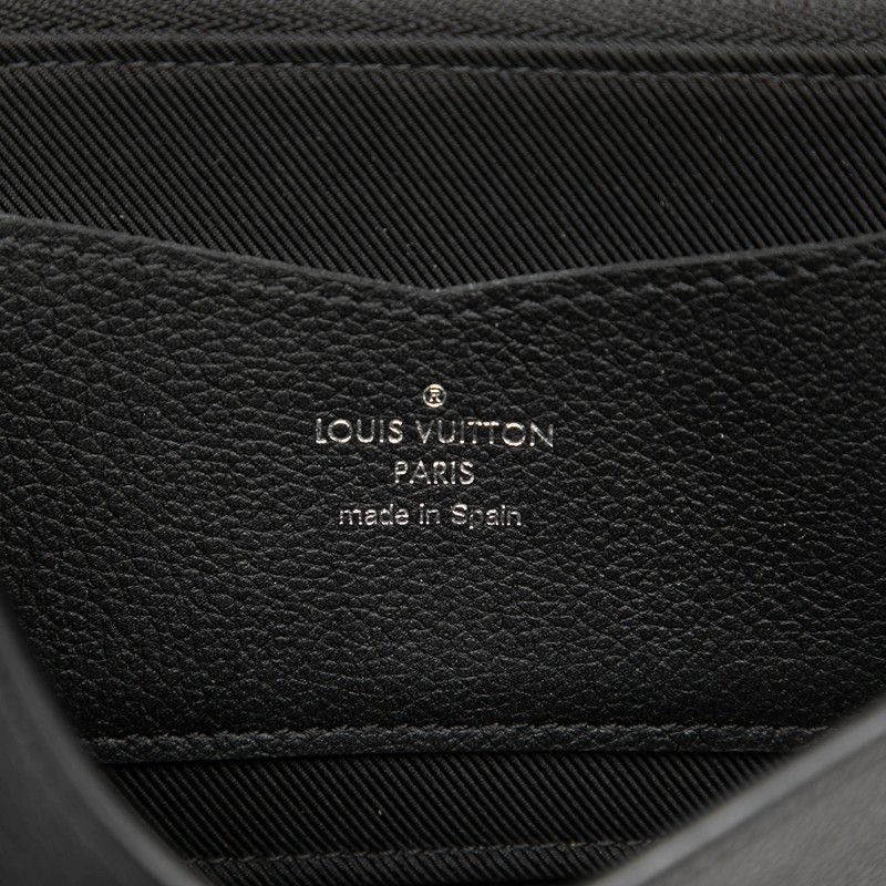 Louis Vuitton Portefeuille Lockme 2 Wallet Black Leather — view 5