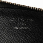 Louis Vuitton Monogram Eclipse Reverse Coin Case Card Fragment Black Gray — view 5