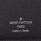 Louis Vuitton Monogram Eclipse Portefeuille Brazza Wallet Black Gray Leather — view 6