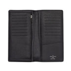 Louis Vuitton Monogram Eclipse Portefeuille Brazza Wallet Black Gray Leather — view 5