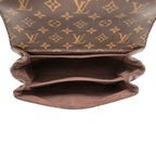Louis Vuitton Monogram Pochette Metis MM 2-Way Shoulder Bag Brown Leather — view 5