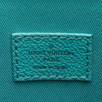 Louis Vuitton Damier Checkerboard Sac Plat XS 2-Way Shoulder Bag Turquoise — view 8