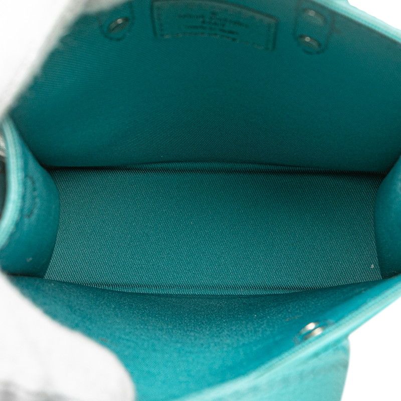 Louis Vuitton Damier Checkerboard Sac Plat XS 2-Way Shoulder Bag Turquoise — view 7