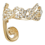 Fendi Logo Ring Gold Crystal Plated — view 3