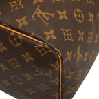 Louis Vuitton Monogram Speedy 30 Vintage Mini Boston Bag Brown Leather — view 7