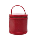 Louis Vuitton Epi Cannes Handbag Vanity Bag Castilian Red Leather