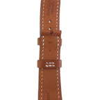 Hermes Leather Bracelet Watch Brown — view 7