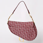 Dior Saddle Bag Trotter All Over Print Cotton Canvas — view 2