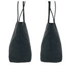 Prada Tessuto Black Silver Nylon Shoulder — view 8