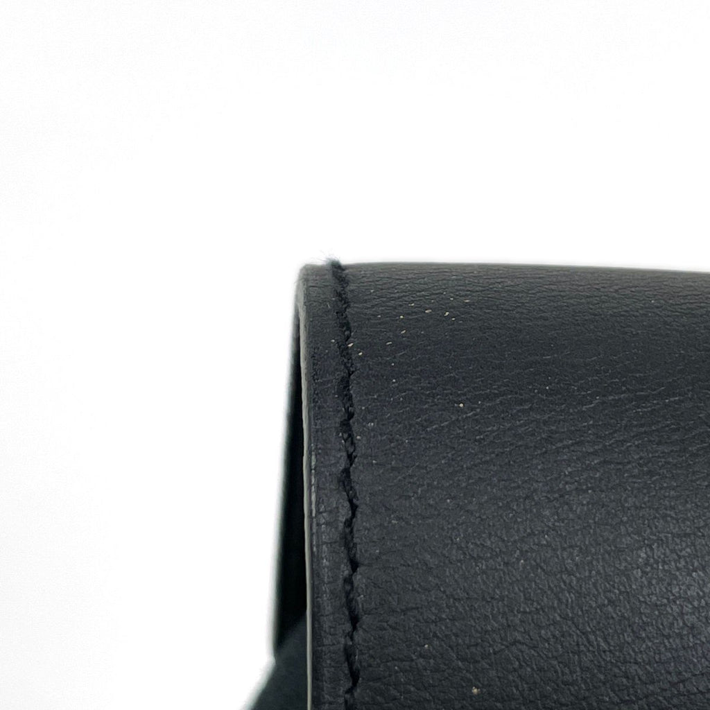 Hermes Valparaiso PM Handbag Tote Toilet Blanc Black — view 4