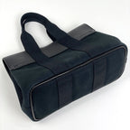 Hermes Valparaiso PM Handbag Tote Toilet Blanc Black — view 2