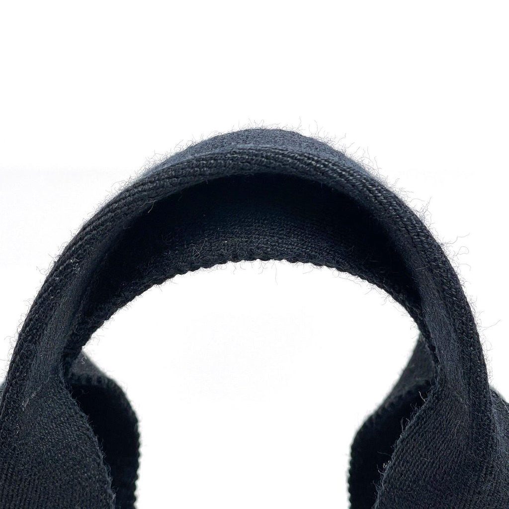 Hermes Valparaiso PM Handbag Tote Toilet Blanc Black — view 6